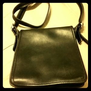 Vintage Coach black crossbody