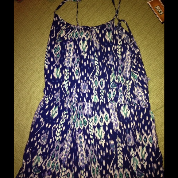Spaghetti strap romper