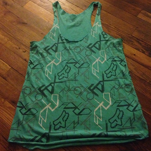 Fox girls tank top