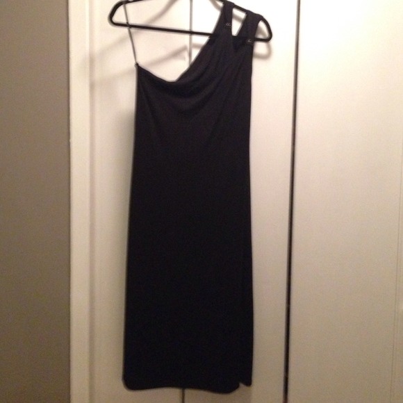 Sale! Stunning Laundry one-shoulder LBD!