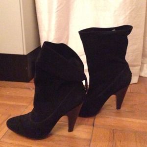 Sale! Ash black suede booties