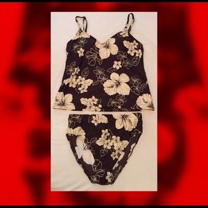 Kechika Hibiscus 🌺 Hawaiian bathing suit