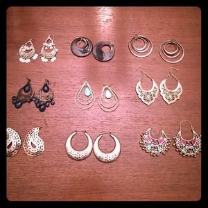 Lot earrings