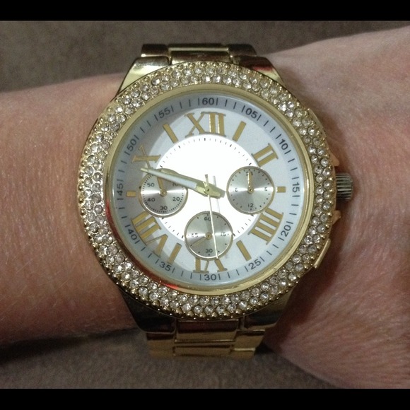 🎉✨3x HP✨💥STUNNER!!! GP Watch w/Crystals!!!✨💥🎉✨ - Picture 3 of 4