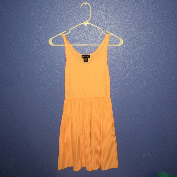 Coral wet seal dress