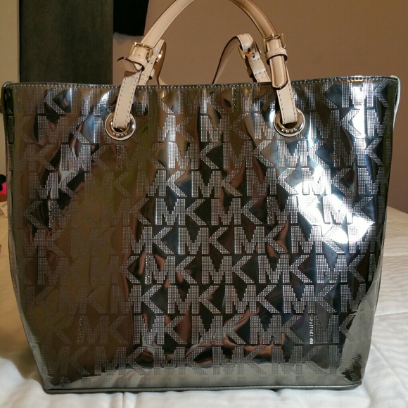 SOLD!!!! Michael Kors metallic handbag