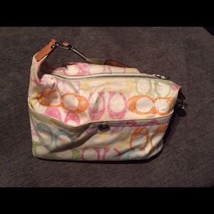 Coach springtime handbag
