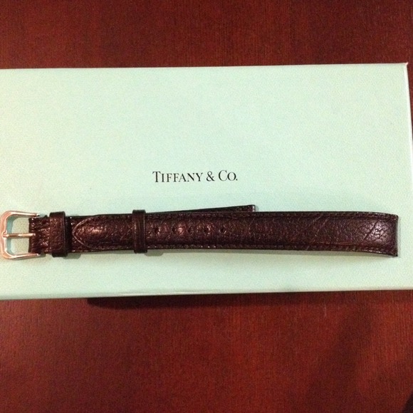 Tiffany & Co Black Watch Band 16L