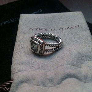 Bundle DAVID YURMAN ring and Tiffany's necklace
