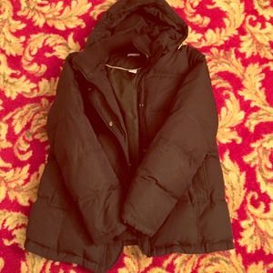 Gap maternity coat black