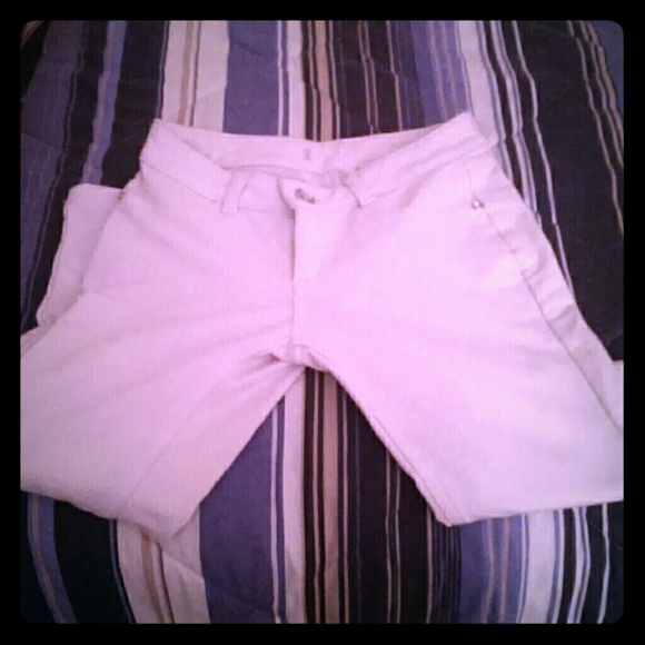 White jeggings