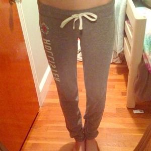 Grey Hollister Joggers