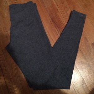 Gray leggings