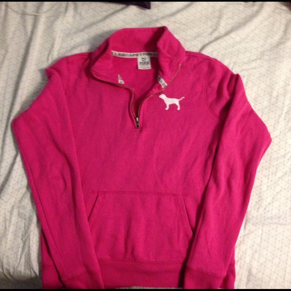 PINK Victoria's Secret Sweaters - ❌HOLD❌ PINK Half Zip Sweater