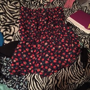 Forever 21 floral romper