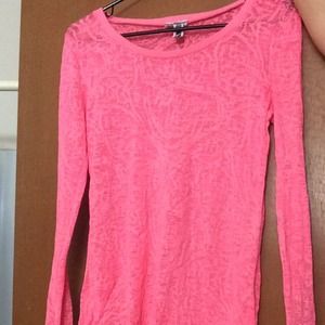 Pink long sleeve
