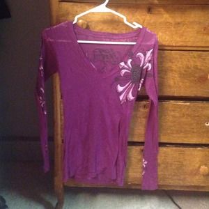 Purple sinful long sleeve v.
