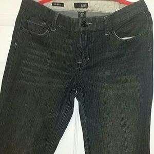 Black Slim Boot Cut Jeans