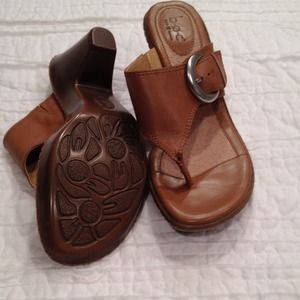 Tan sandals