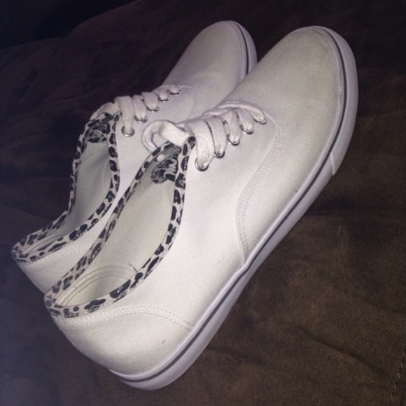 Cheetah & White shoes.