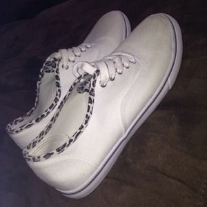 Cheetah & White shoes.