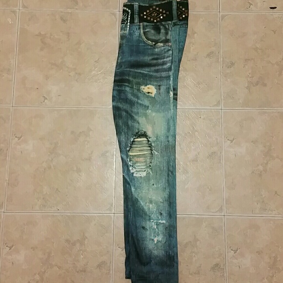 Cute Jeggings(sold) - Picture 3 of 3