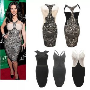 Kim k bodycon dress