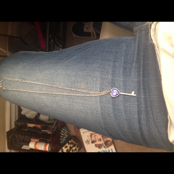 Blue Heart necklace