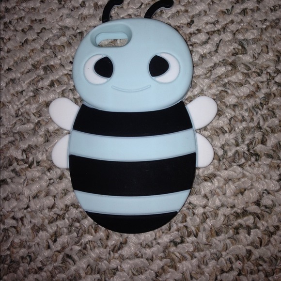 cute blue bumble bee case - Picture 1 of 1