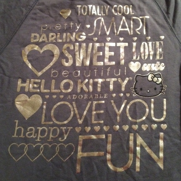 Sold in bundle!Girls!!! Hello Kitty Sweat shirt!!