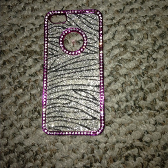 cute zebra print case !