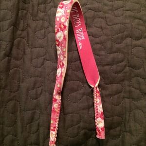 Lilly Pulitzer croakies (sunglass strap)