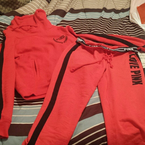 Victoria secret sweat suit new
