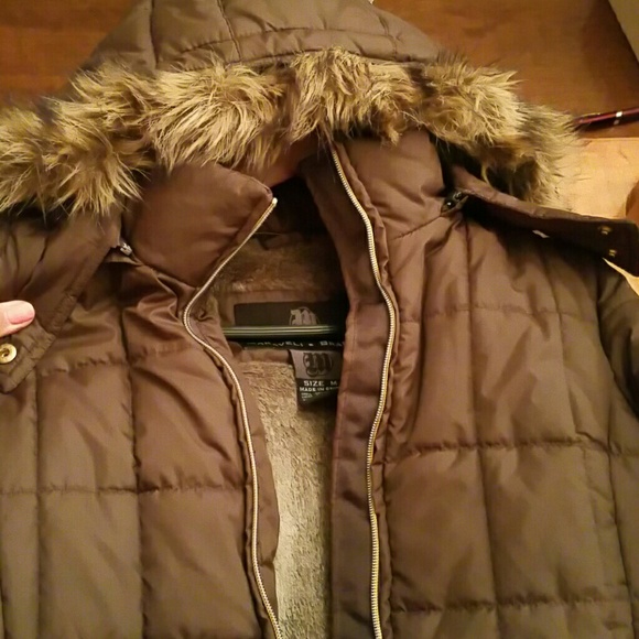 Makaveli branded brown womens hooded jacket - Picture 2 of 4