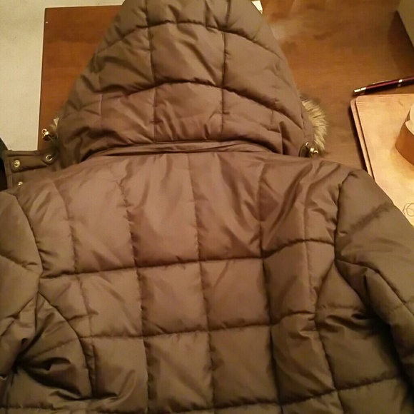 Makaveli branded brown womens hooded jacket - Picture 4 of 4