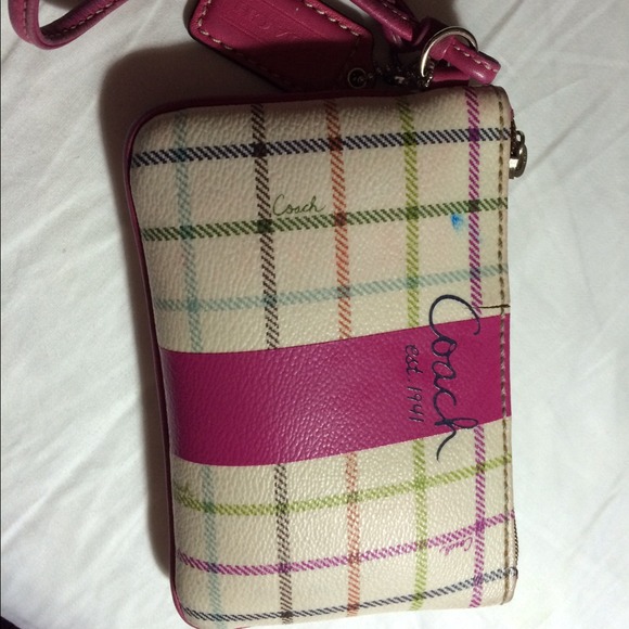 Coach wristlet