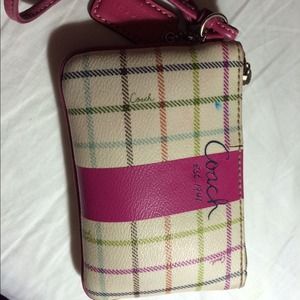 Coach wristlet