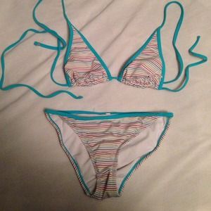 Rainbow bathing suit