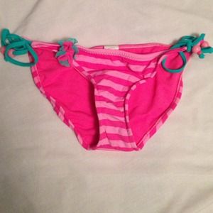 Pink bathing suit bottoms