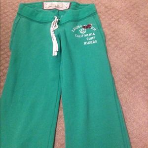 Teal hollister sweats