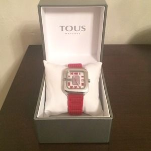 Red Tous watch