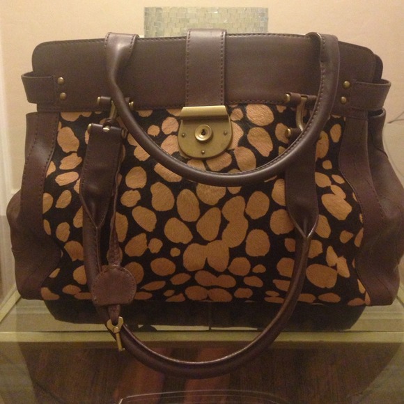 J.Crew Collection Calf Hair Bag