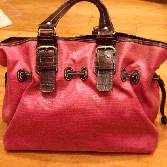 Pink tote from Dooney and Bourke - Picture 2 of 4