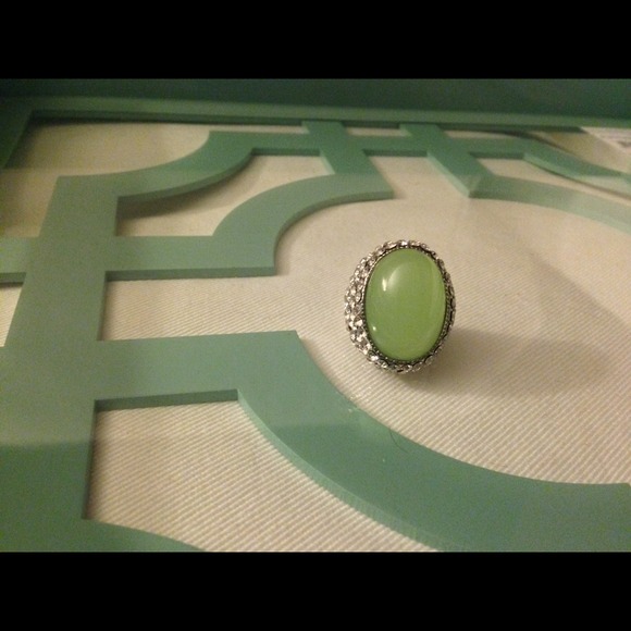 Turquoise cocktail ring