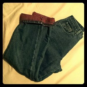 L.L.Bean lined jeans