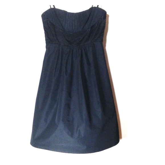 BCBGMAXAZRIA Strapless Taffeta Cocktail Dress NWOT