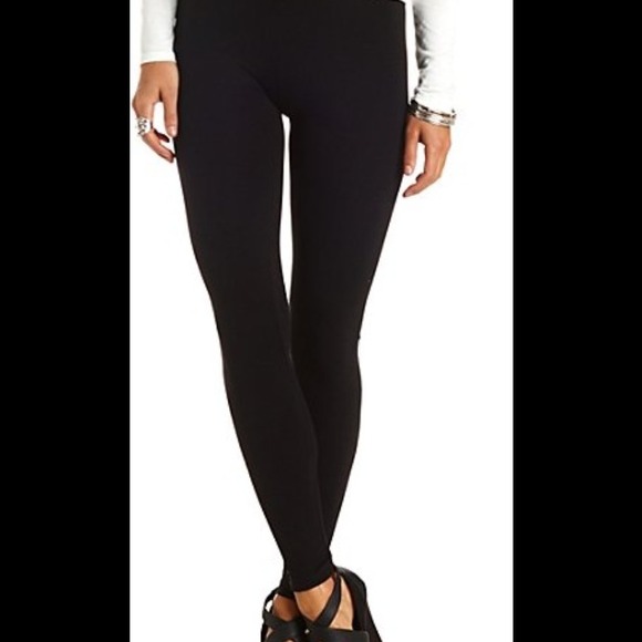 Black Charlotte Russe Leggings