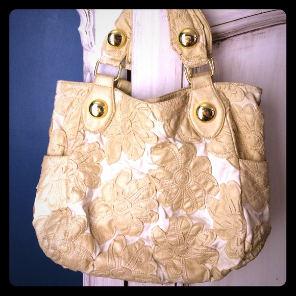 Big Buddha floral tote bag