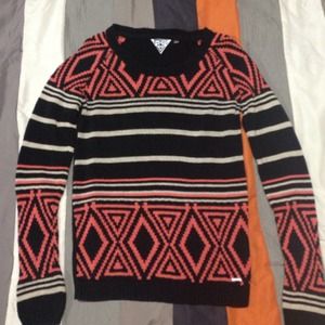 Knitted volcom sweater