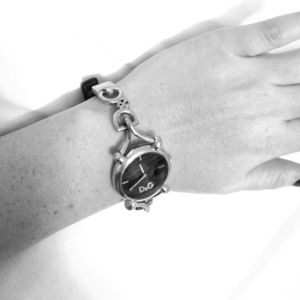 D&G watch with leather strap